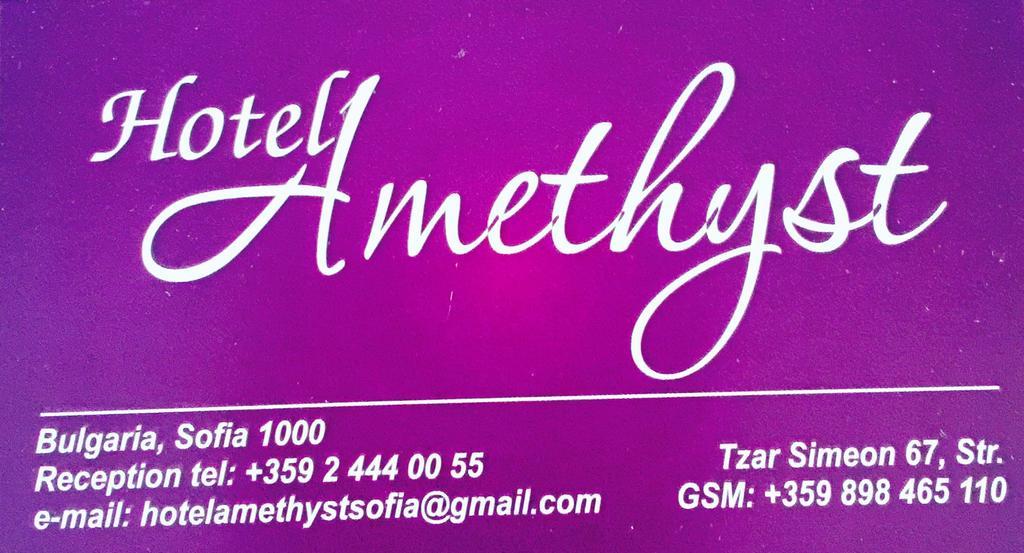 Hotel Amethyst 索菲亞 外观 照片
